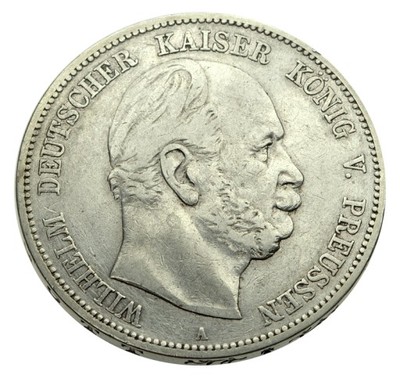01-5 MAREK Prusy Berlin- 1876 Wilhelm I Ładna