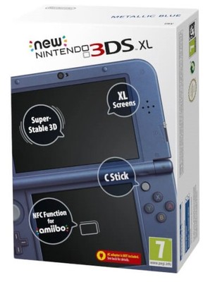 Konsola New Nintendo 3DS XL Metallic BLUE