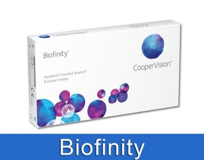 Biofinity-CooperVision-6szt MOCE OD -2.00 DO -5.00