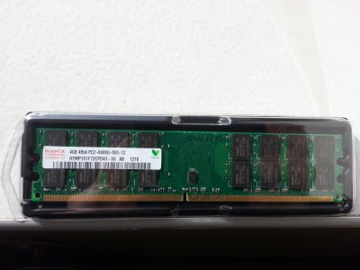 Nowa Pamięć Hynix 4GB DDR2  PC6400 FV