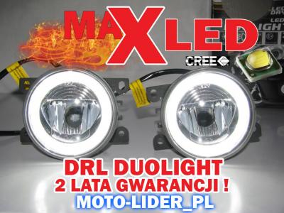 MaxLed Duo LEDriving DRL+FOG do jazdy dziennej 12V - 4546771632 - oficjalne  archiwum Allegro