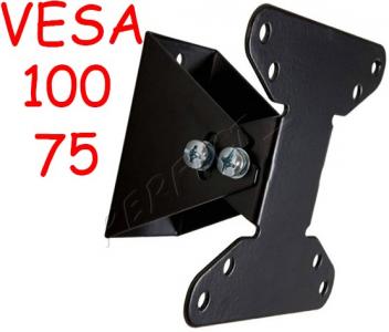Uchwyt 10-27'' 20kg ścienny LCD TV VESA 100 75 fv