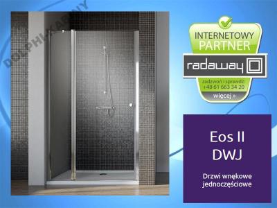 *Drzwi wnekowe prysznicowe RADAWAY Eos II DWJ 100