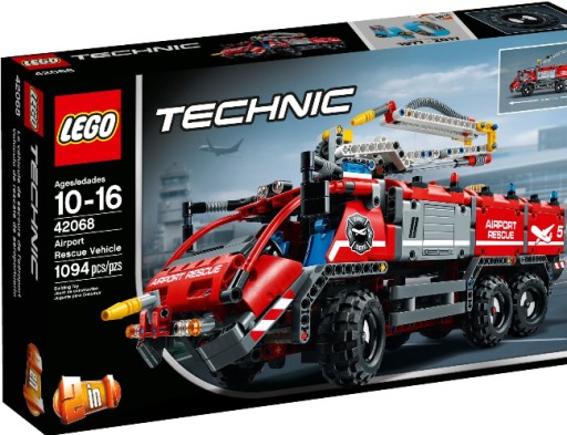 LEGO TECHNIC 42068 POJAZD STRAŻY POŻARNEJ