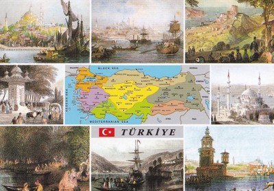 Turcja - z mapką