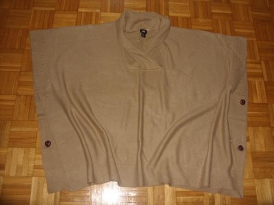 H&amp;M poncho sweter 56/58/60 biust 170 180 190