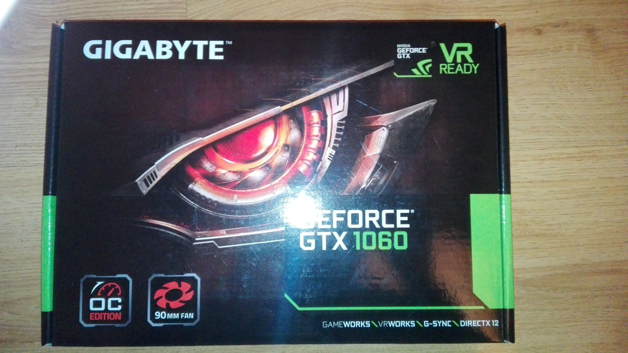 GIGABYTE GEFORCE GTX 1060 6GB ITX OC