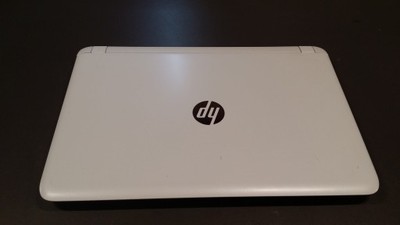 Biały laptop HP Pavilion 15 2.1GHz i3 Do naprawy - 6730251071 - oficjalne  archiwum Allegro
