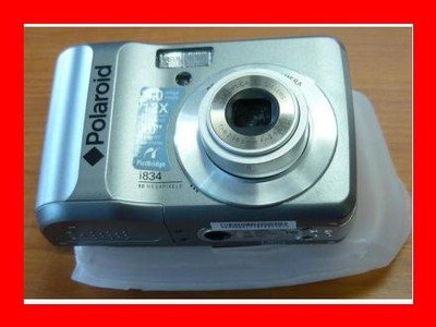 Polaroid  i834,  8.0Mpx, 12x zoom, 3,0&quot; LCD