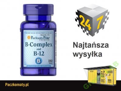 B-COMPLEX and B12 B1 B2 B KOMPLEKS 180 tabletek