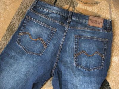 Męskie spodnie jeansy proste klasyk W36 L34