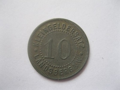 107.  Landsberg/Gorzów (POLSKA) 10 Pfennig