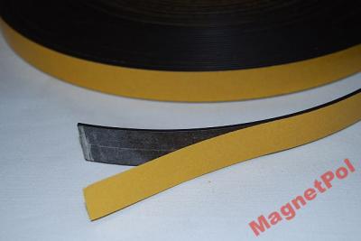 magnes z klejem taśma magnetyczna pasek 20x2 metr