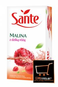 Herbata Malina z Dziką Różą 20 Exp. - Sante