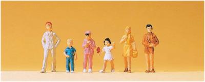 Dzieci - zestaw figurek 1:87 HO / Preiser 14126