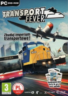 Transport Fever PC PL+ karty do gry + naklejki 24H