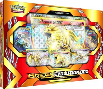 Pokemon: BREAK Evolution Box ARCANINE - 6682364598 - oficjalne archiwum  Allegro