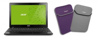 Czarny Netbook ACER V5-121 C-70 4GB 320 Win8 +ETUI