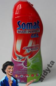 SOMAT Multi-Perfect ŻEL Gel Anti-Grease 650 ml