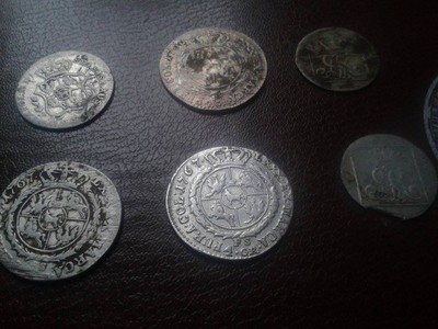 Srebrne monety Poniatowski