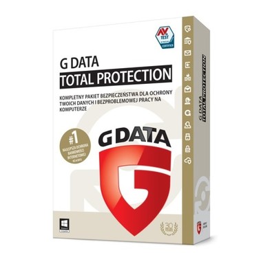 Antywirus G DATA  TotalProtection 2015 3 PC 1 Rok