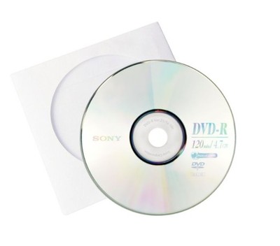 Płyta DVD-R Sony 4,7GB 16x AccuCore koperta 1 szt