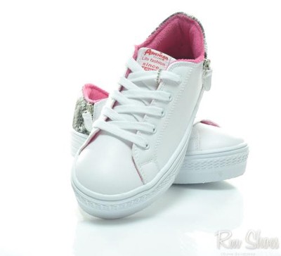American Club K1569A white  buty sneakersy 33