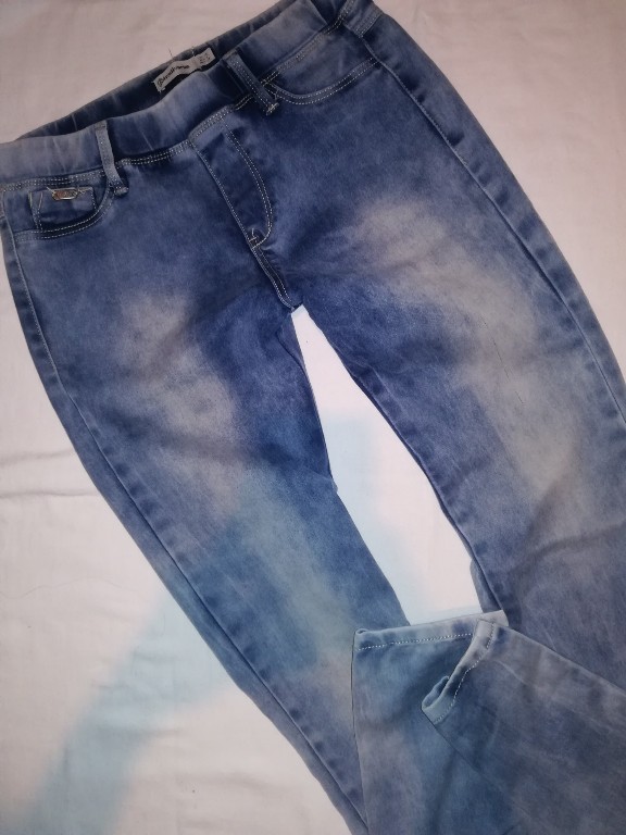 Jegginsy, Jeans marmurkowe STRADIVAIRUS R. 34