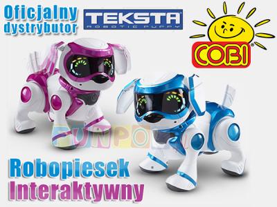 Teksta Robopiesek Pies Robot Interaktywny Cobi Tv 4800563363 Oficjalne Archiwum Allegro