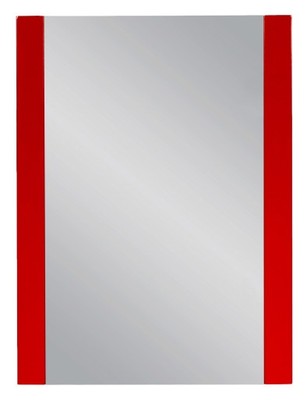 FOKUS meble łazienkowe lustro czerwone 80x60cm