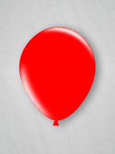 Balon czerwony komplet 10 sztuk
