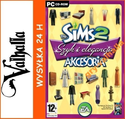 The Sims 2 Szyk i Elegancja PL  JAK NOWA  24H