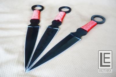 Rzutka zestaw noży do rzucania Shuriken 4 WYWAŻONE