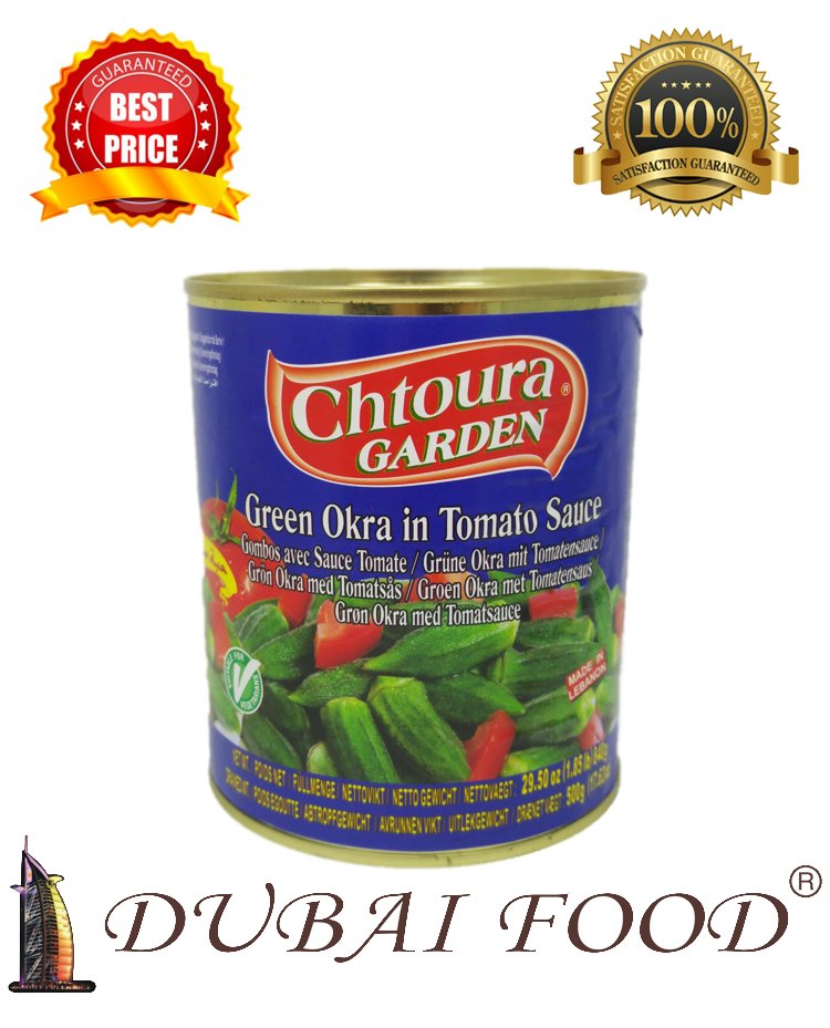 Okra w sosie pomidorowym Chtoura 840g Bamya