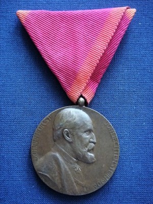 Medal Jubileuszowy - Johann Liechtenstein - 1908