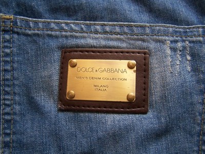 Spodnie Dolce Gabbana DG męskie Jeansy 50 34x32