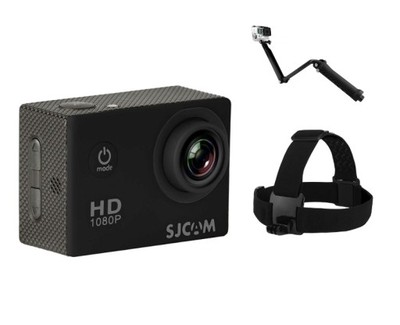 Kamera sportowa SJCAM SJ4000 FullHD LCD + 150zł! - 6679399488 - oficjalne  archiwum Allegro