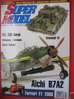SUPER MODEL PZL Karaś Czołg Cromwell, Aichi 2/2007