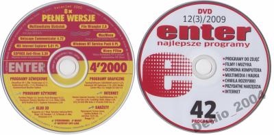 ENTER DVD 12/2009, CD 4/2000