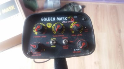Wykrywacz metali Goldne Mask 4  + dodatki