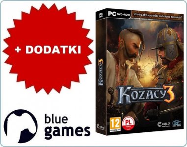 KOZACY 3 WAWA NOWA FOLIA BOX PŁYTA PC PL + DODATKI