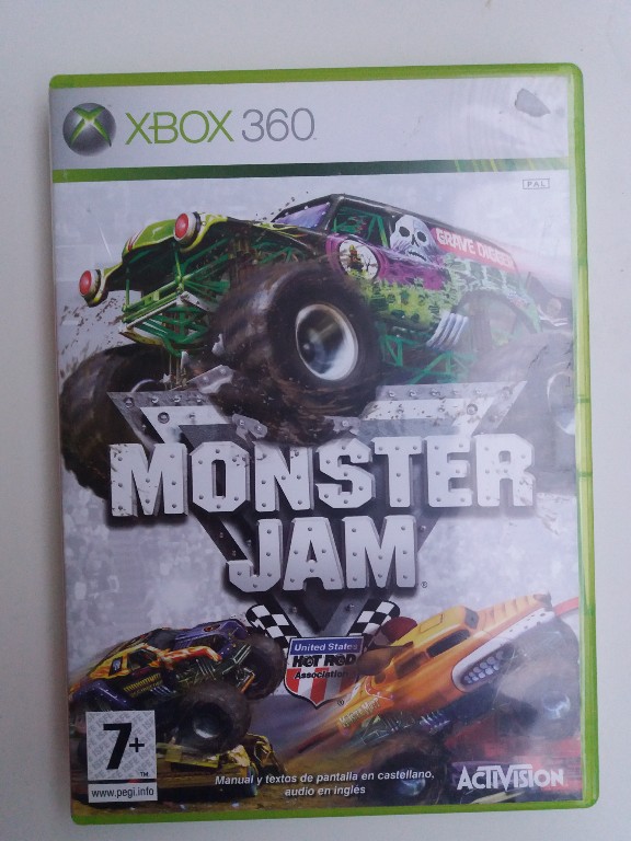 Gra Monster Jam Xbox 360 wersja hiszpańska od 5 zł