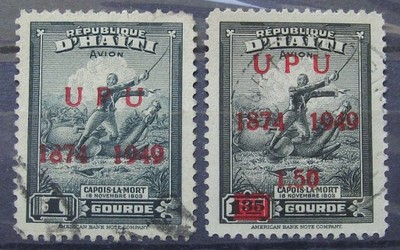 HAITI  1949 LOTNICZE