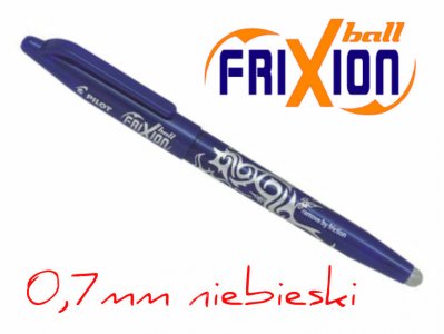 PILOT FRIXION BALL  0,7mm NIEBIESKI NAJTANIEJ!!