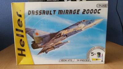 Mirage 2000 C 1:72 Heller 71253