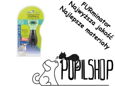 FURminator dla psów miniaturowych krótkowłosych XS