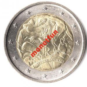 2 euro okol. Włochy 2008 - monetfun