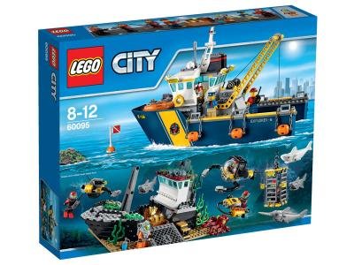 KLOCKI LEGO CITY 60095 STATEK DO BADAŃ GŁĘBINOWYCH