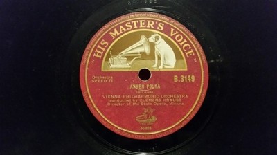 VIENA PHILHARMONIC ORCHESTRA Strauss HMV