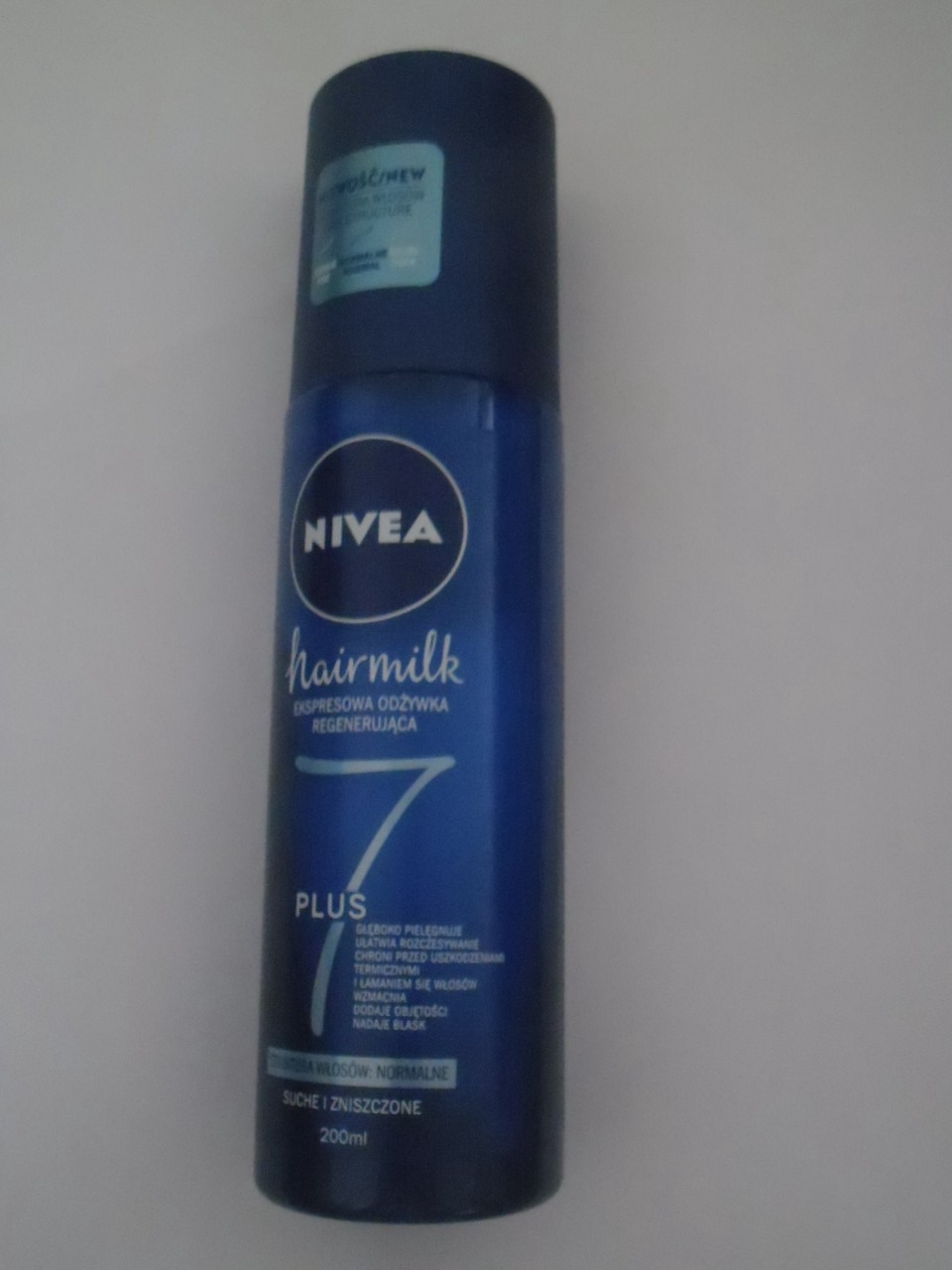 NIVEA Hair Milk Expresowa Odżywka spray do 200ml